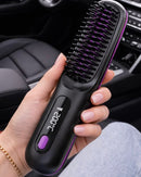 Essenza Smooth – Escova Alisadora Portátil 2 em 1 Sem Fio