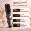 Essenza Smooth – Escova Alisadora Portátil 2 em 1 Sem Fio