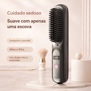Essenza Smooth – Escova Alisadora Portátil 2 em 1 Sem Fio
