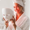 Máscara LED Facial 7 Cores Fototerapia EssenzaNude - Original