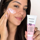 Hidrabene Protetor Solar Facial FPS 70 | Ação Clareadora