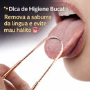 Raspador de Língua em Cobre Premium com Estojo