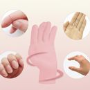 Kit Meias e Luvas de Hidratação Para Os Pés Mãos Ressecadas Rachada Esfoliante Reutilizavel Silicone
