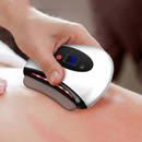 Massageador Elétrico Guasha De Pedra Aquecedor Vibração De Aquecimento De Pedras De Pescoço Ferramenta De Remoção De Rugas