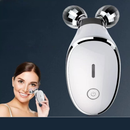 Massageador Facial com Microcorrente e Rolos Lifting, Rosto em V, Pele Firme e Rejuvenescedora