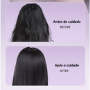 Nova chapinha de cabelo sem fio, com visor digital, recarregável, mini chapinha portátil para viagens, dois em um: alisa