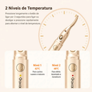 GOKOCO Aparador de Sobrancelhas e Curvador de Cílios Elétrico 2 em 1 Recarregável via USB com Aquecimento Rápido