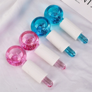 KIT 2 Globos Faciais Para Massagem Esfera 2 Peças Cromoterapia Cristal Anti Aging Profissional Estética Crystal Ball