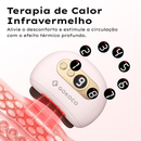 GOKOCO Massageador Inteligente com Vibração e Calor para Corpo e Rosto Recarregável 9 Níveis