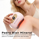 GOKOCO Massageador Inteligente com Vibração e Calor para Corpo e Rosto Recarregável 9 Níveis