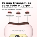 GOKOCO Massageador Inteligente com Vibração e Calor para Corpo e Rosto Recarregável 9 Níveis